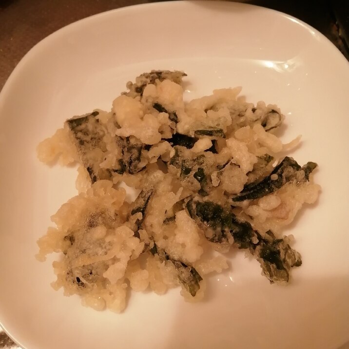 ワカメの天ぷら ワカメの天ぷら